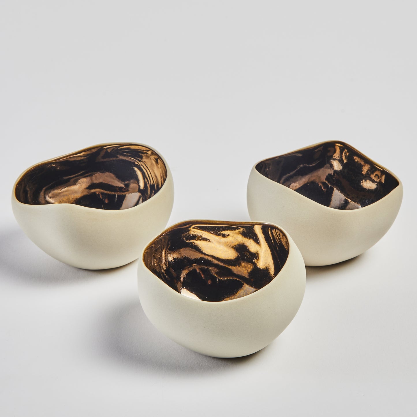 Trio Ceramic Candle Holders