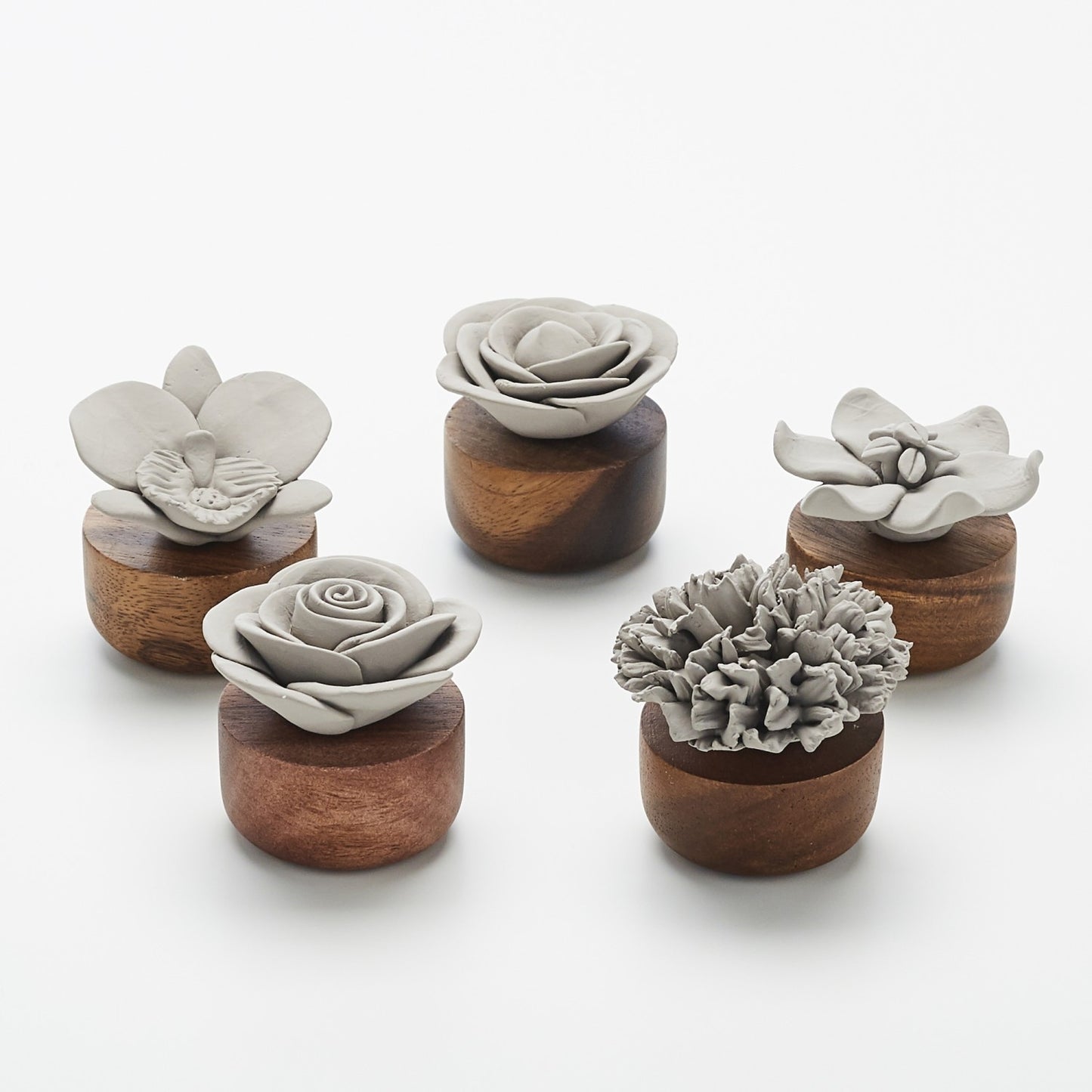 Orchid Sculpture Grey