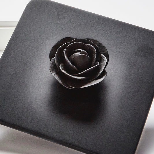Black Rose Wooden Box