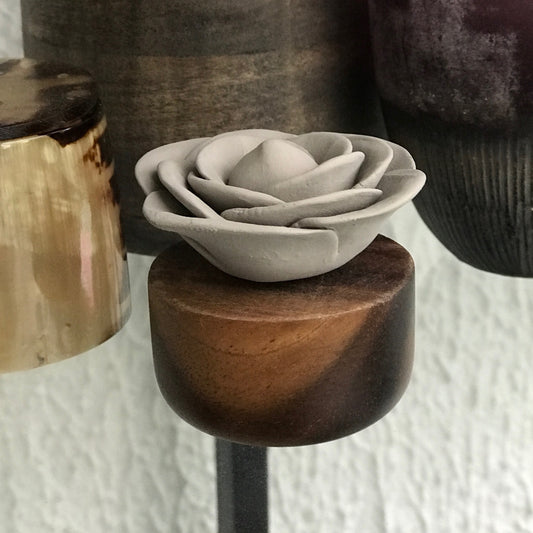 Rose Sculpture Grey