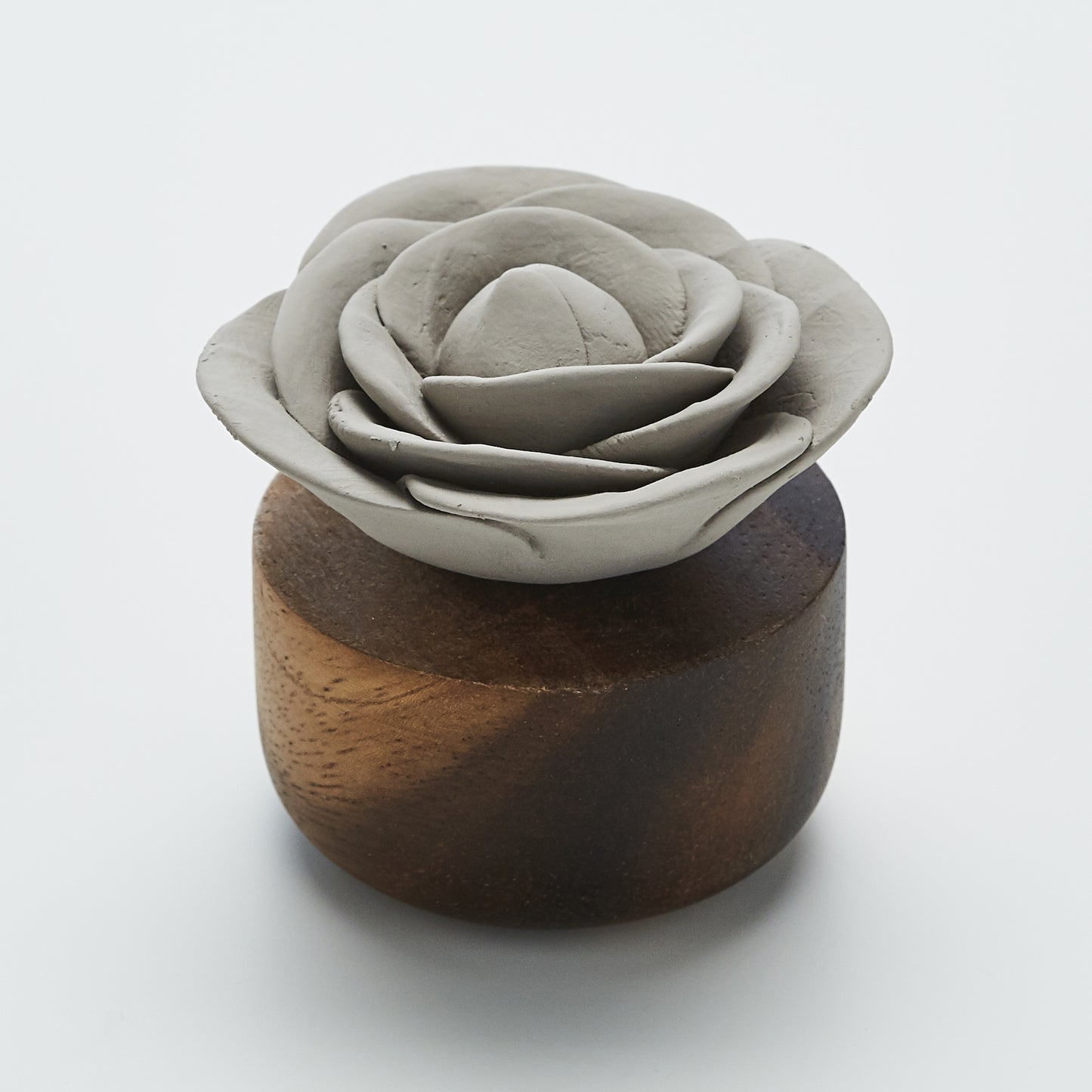 Rose Sculpture Grey
